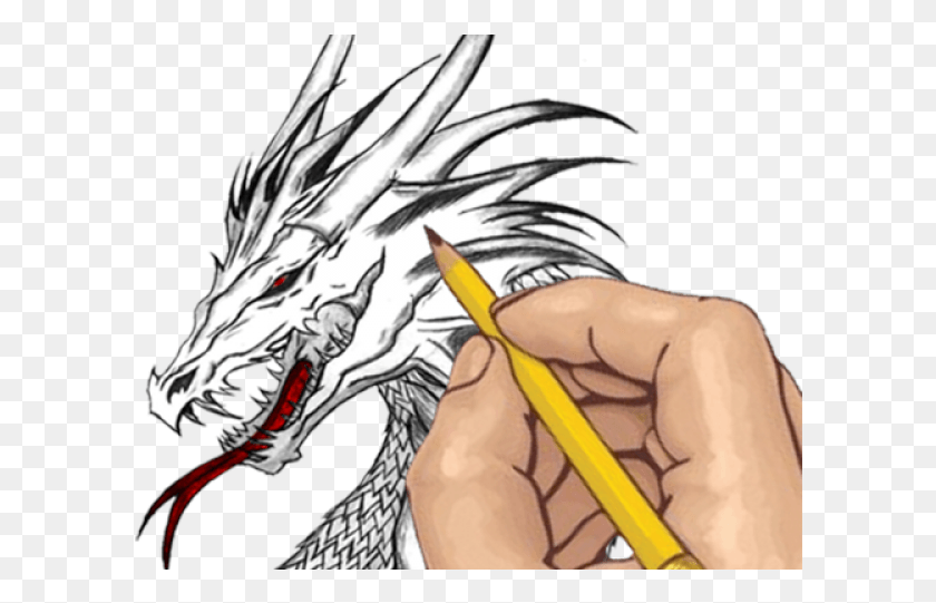 600x481 Fire Dragon, Person, Human, Hand HD PNG Download