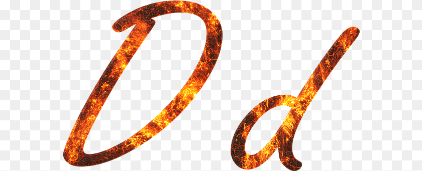 591x341 Fire Embers Lava Font Fonte Da Letra D, Text, Symbol Transparent PNG