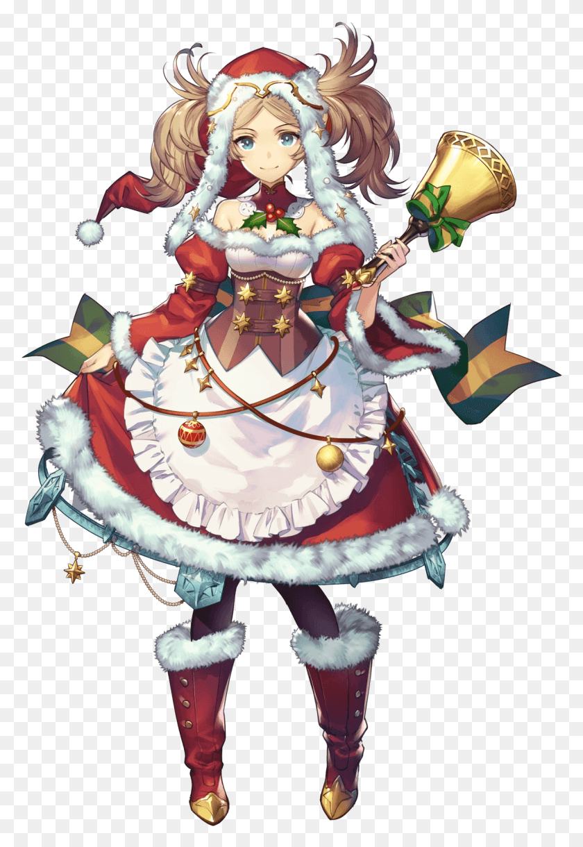 1158x1723 Fire Emblem Heroes Christmas Lissa, Костюм, Кукла Hd Png Скачать