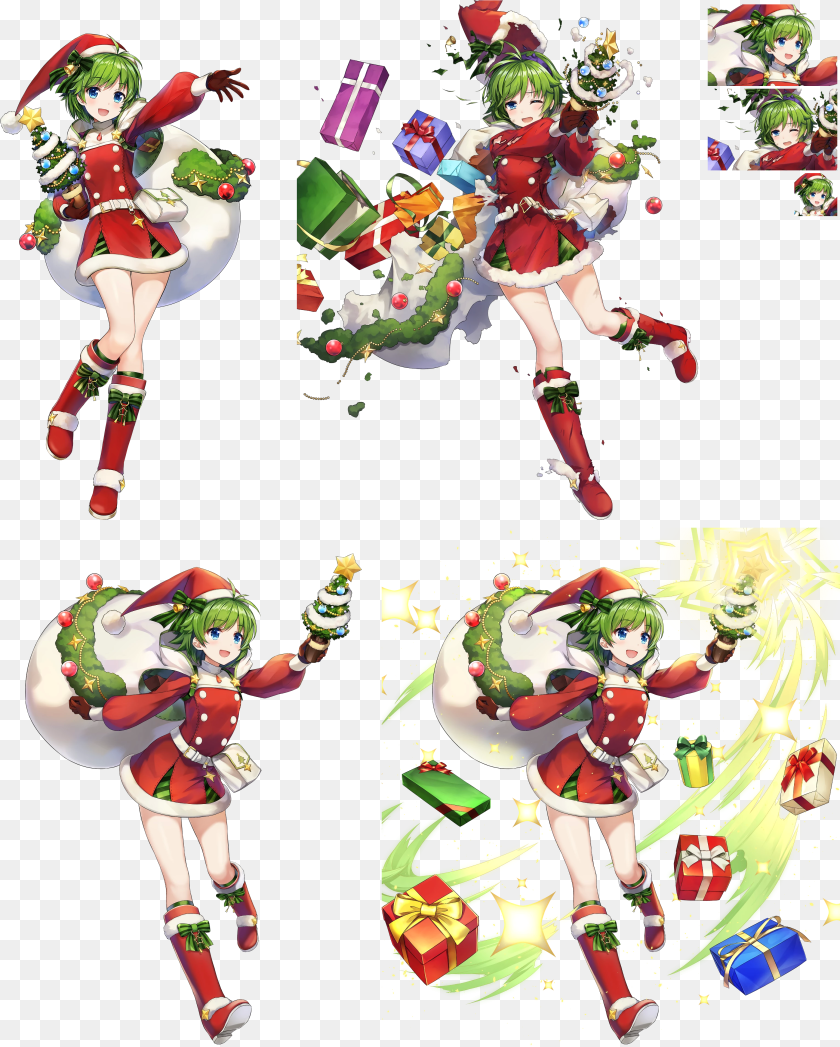Fire Emblem Heroes Christmas Nino PNG