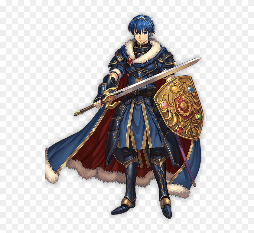 543x710 Fire Emblem Heroes Marth Hero King, Person, Human, Knight HD PNG Download