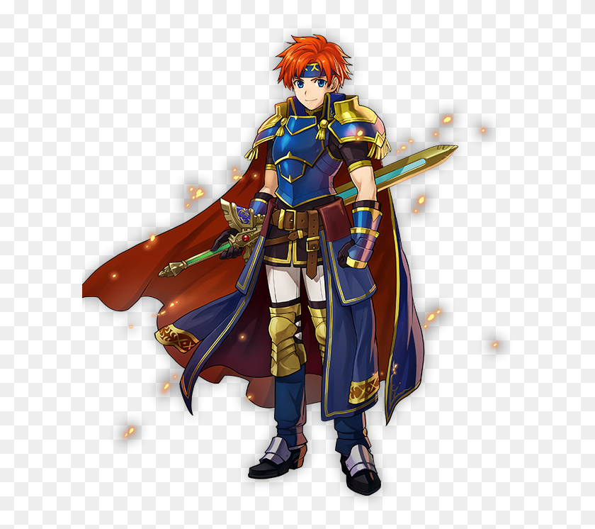 610x686 Fire Emblem Heroes Roy, Person, Human, Toy HD PNG Download