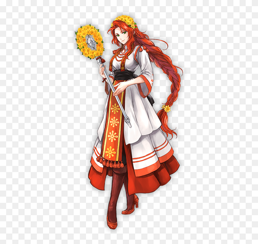 387x734 Fire Emblem Heroes Titania, Costume, Clothing, Apparel HD PNG Download