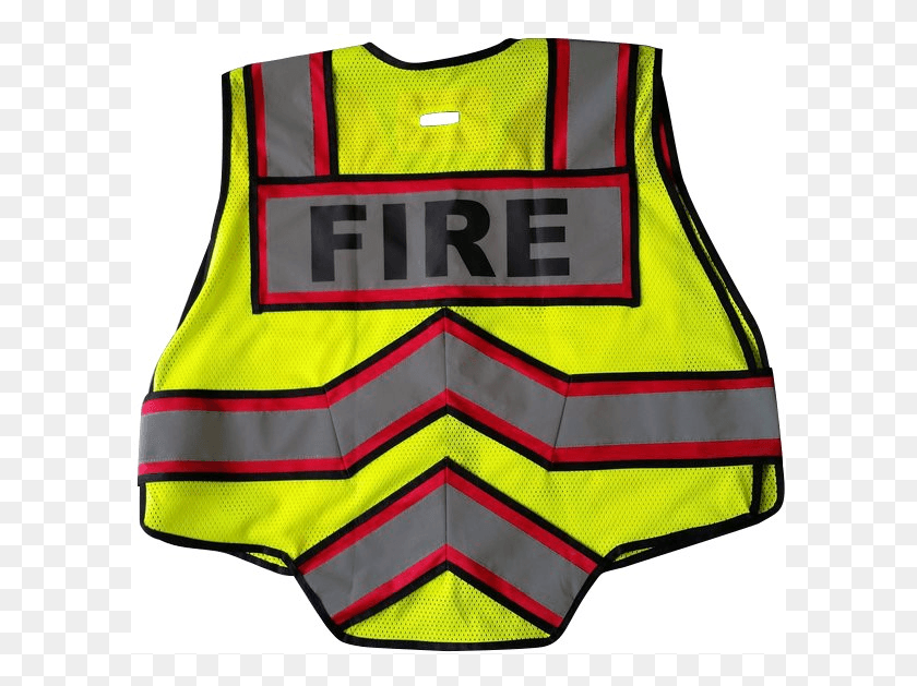 601x569 Fire Ems Safety Vest Fire Ninja Safety Vest, Lifejacket, Clothing, Apparel HD PNG Download