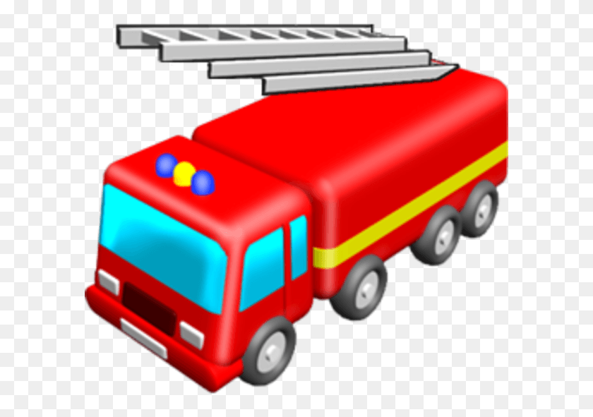 601x531 Fire Engine Image Toy Fire Truck Clipart, Truck, Vehicle, Transportation HD PNG Download