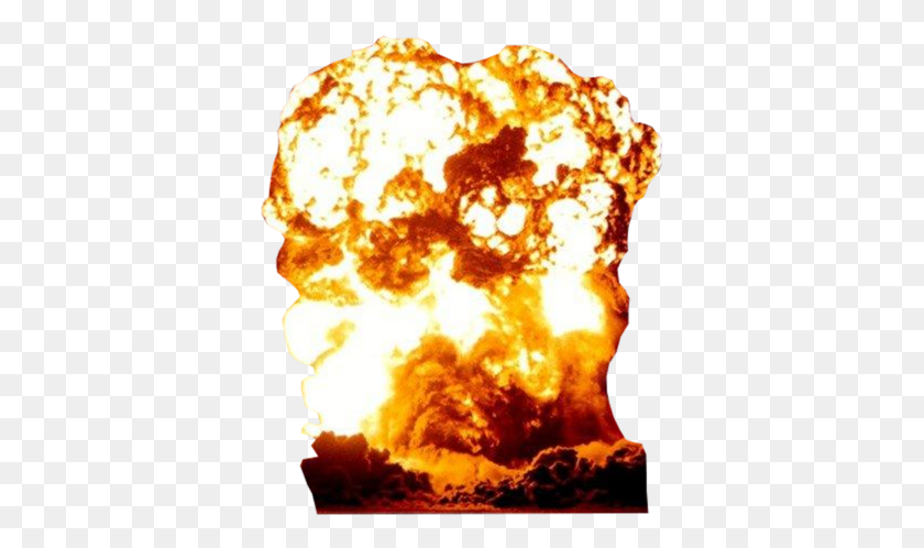 367x438 Огненный Взрыв, Ядерный, Костер, Пламя Png Скачать