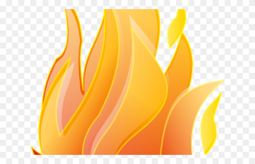 640x480 Fire Flames Clipart Border Template Fire Clip Art, Banana, Fruit, Plant HD PNG Download