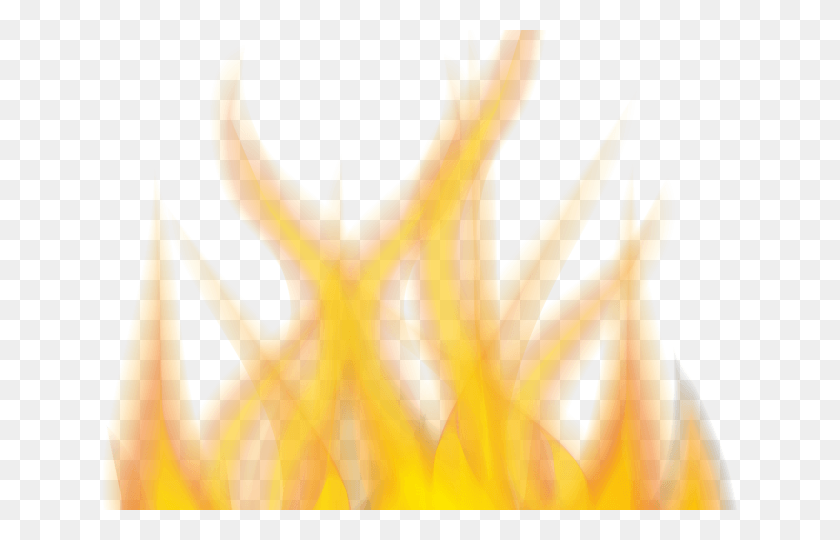 640x480 Fire Flames Clipart Transparent Illustration, Flame, Bonfire HD PNG Download