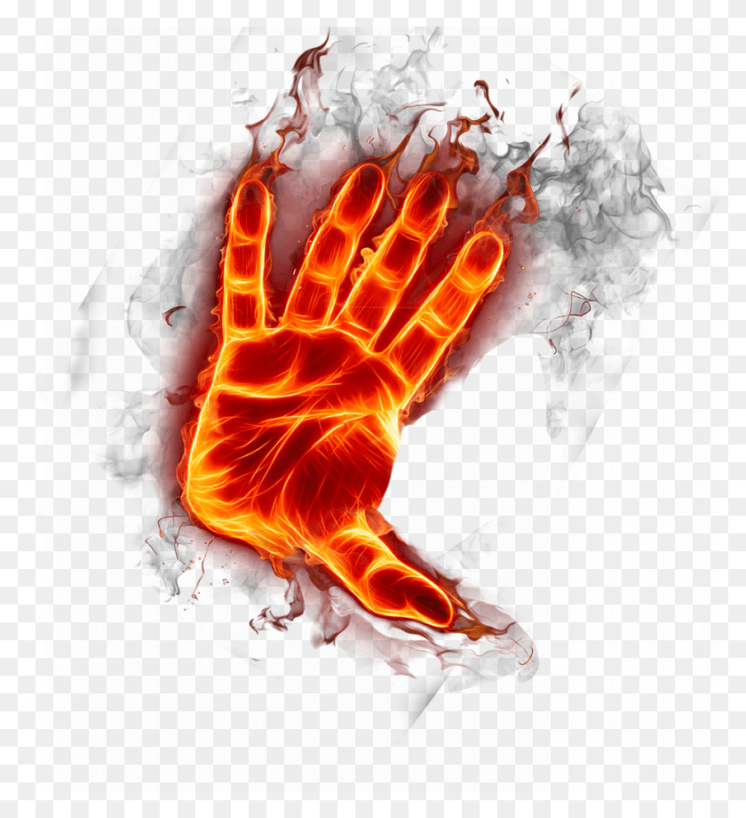 928x1024 Огненная Рука Visual Fire Hand Editing Hand, Гора, На Открытом Воздухе, Природа Hd Png Скачать