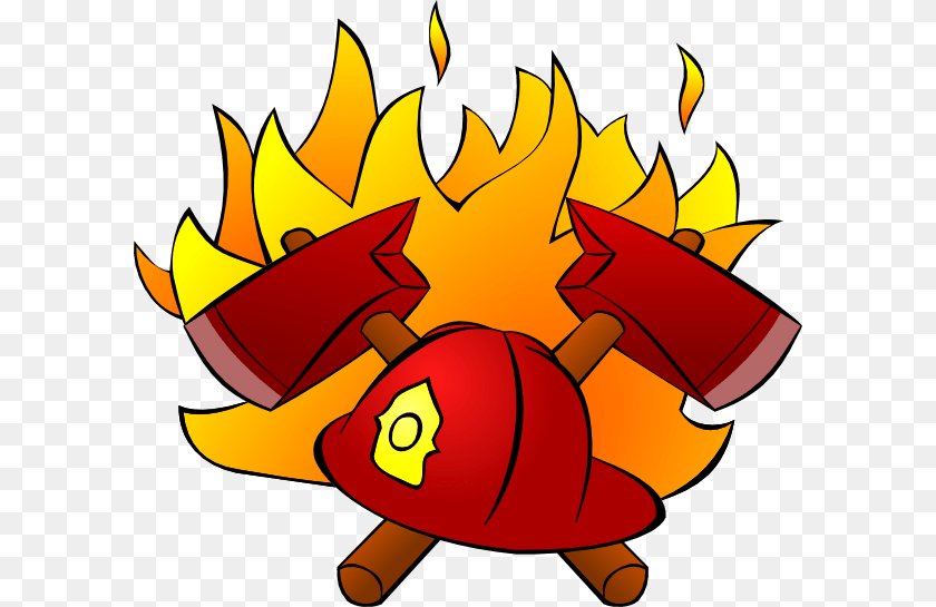 600x545 Fire Hat Cliparts Vector, Flame, Baby, Person Sticker PNG
