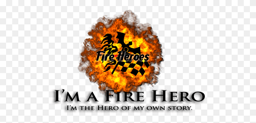 512x344 Fire Heroes Flame, Hoguera, Texto Hd Png