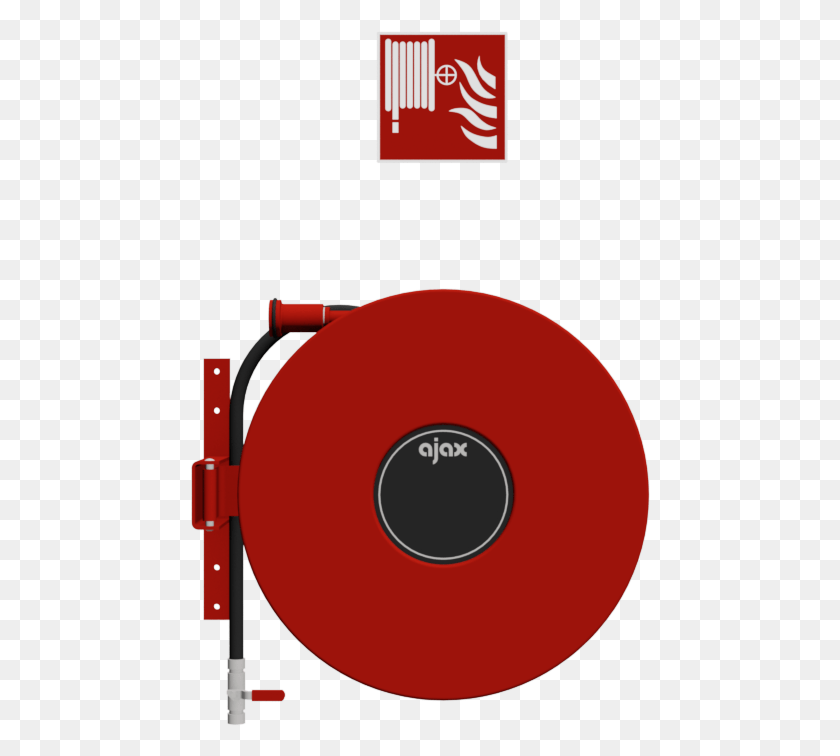 462x696 Fire Hose Reel Wall Mounted Swiveling Fire Hose Cabinet Revit Family, Disk, Electronics, Cd Player HD PNG Download