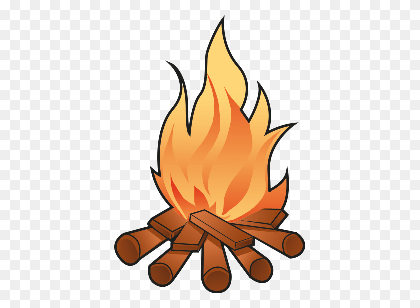 383x557 Fire Illustration, Flame, Bonfire HD PNG Download