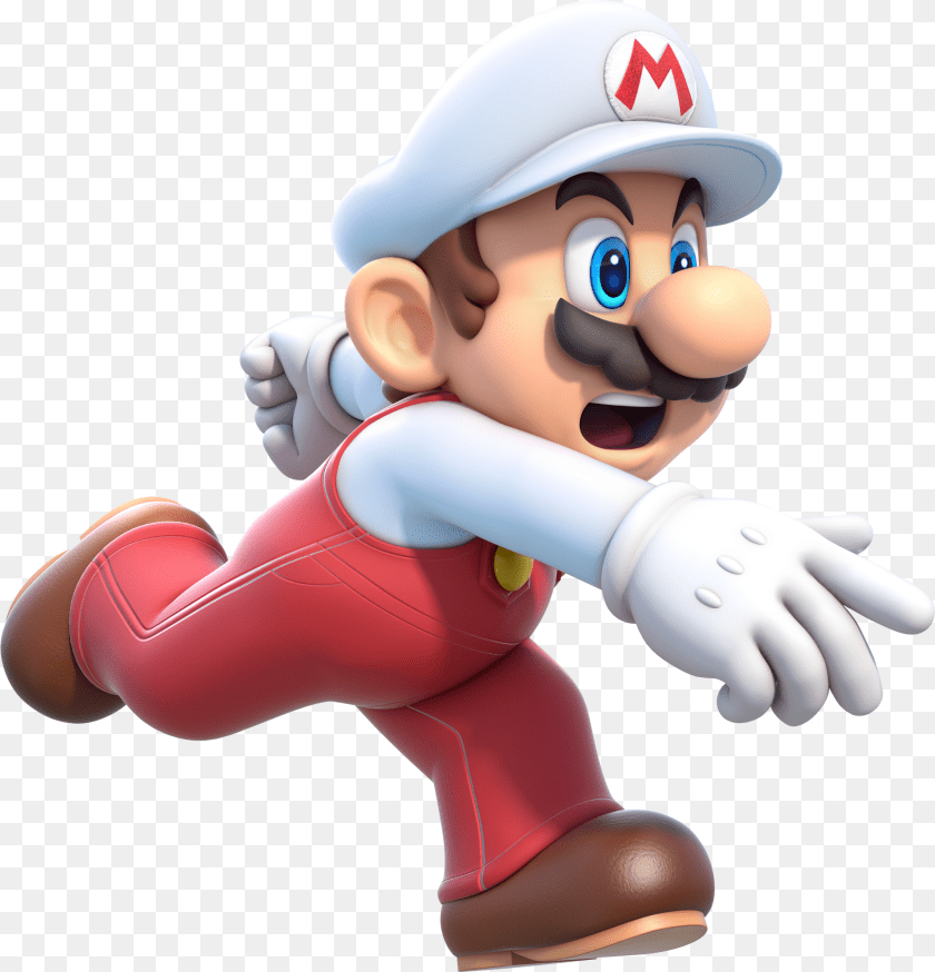 Fire Mario Not Fire Transparent Fire Mario, Baby, Person, Game, Super Mario PNG