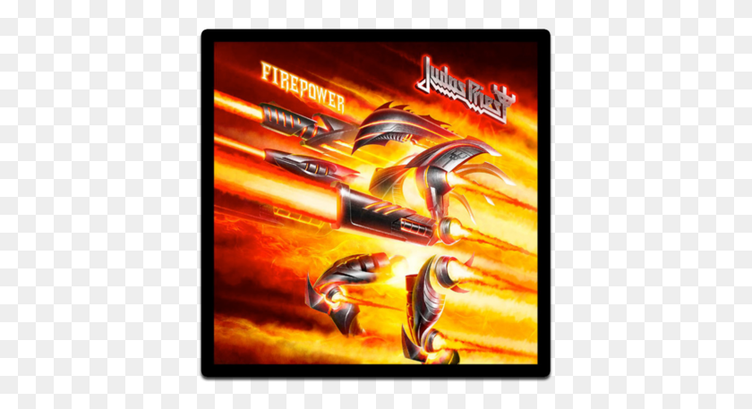 397x397 Fire Power Judas Priest, Poster, Advertisement HD PNG Download