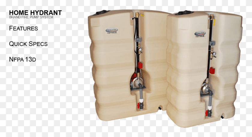 905x460 Fire Protection Tanks Save Money And Are Nfpa 13d Compliant Valve, Luggage, Suitcase, Cushion HD PNG Download