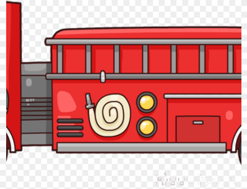 801x645 Fire Station Firefighter Clipart Burger Icon Transparent Clip Art, Bus, Transportation, Vehicle, Tour Bus PNG