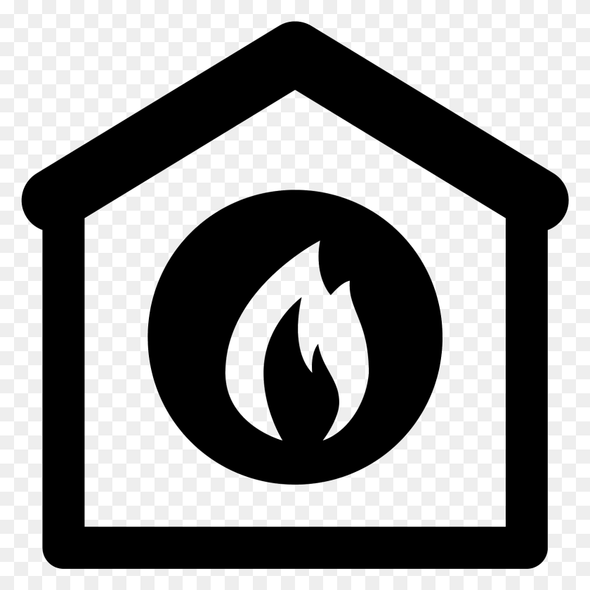 1577x1577 Fire Station Icon Fire Station Symbol On Map, Gray, World Of Warcraft HD PNG Download