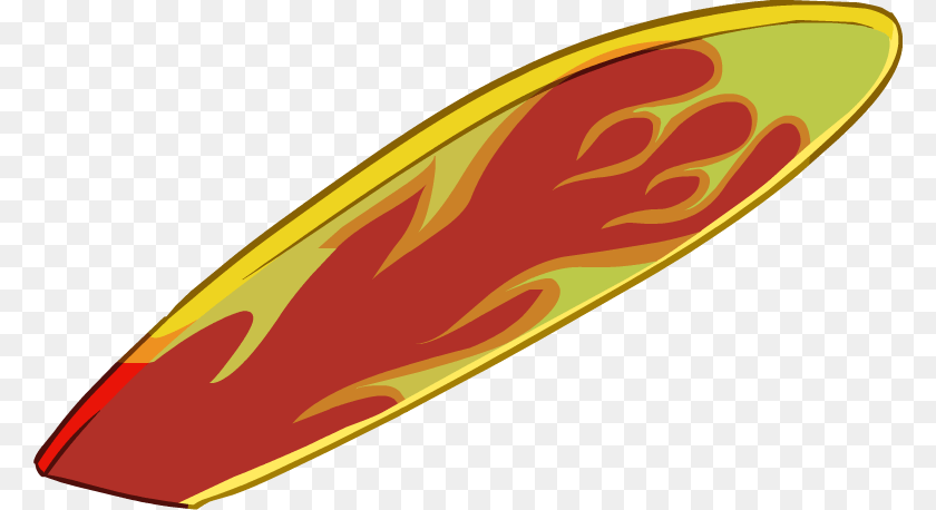 Fire Surfboard Surfboard, Water, Sea, Sport, Outdoors Clipart PNG