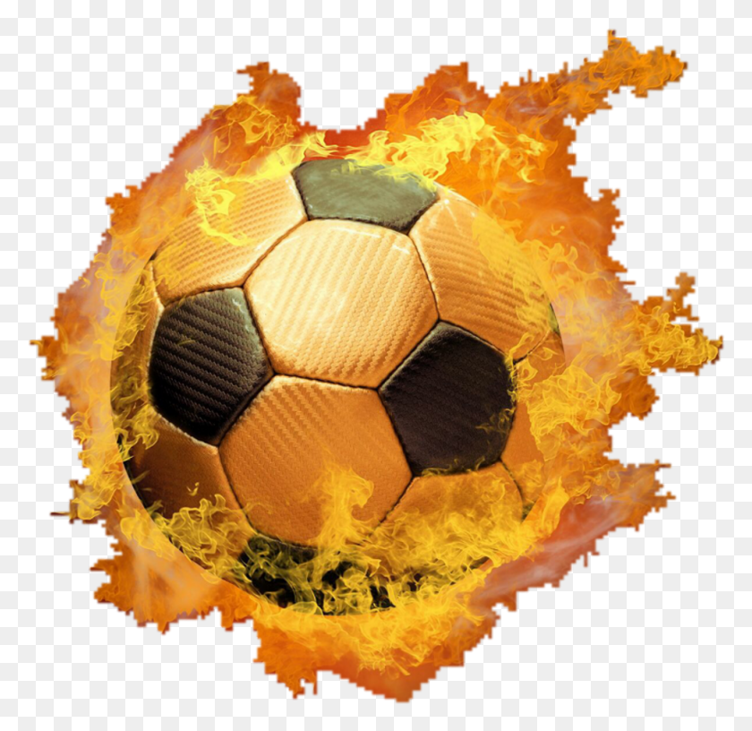 977x948 Fire Transparent Fireball Mochilas Para Hombre Grandes, Soccer Ball, Ball, Soccer HD PNG Download