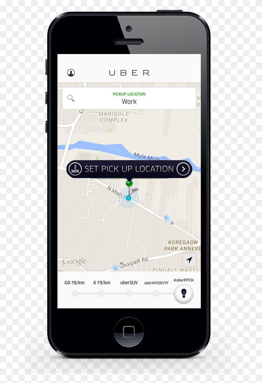 706x1166 Запустите Приложение Uber Между 12 И 16 Часами И Проведите Пальцем По Приложению Uber Индия, Мобильный Телефон, Телефон, Электроника Hd Png Скачать