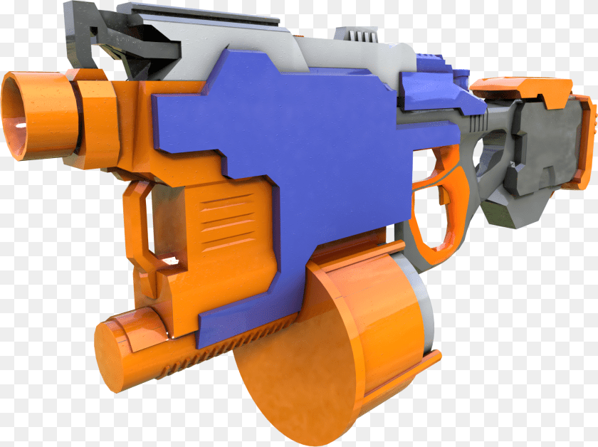 Firearm, Tape, Toy, Weapon, Water Gun Sticker PNG