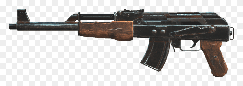 1292x396 Firearm Assault Handmade Rifle Fallout, Gun, Weapon, Weaponry HD PNG Download
