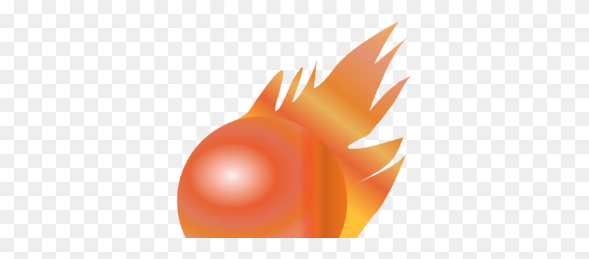 340x310 Fireball Clipart Fire Ball Red Fire Ball, Leaf, Plant, Fish HD PNG Download