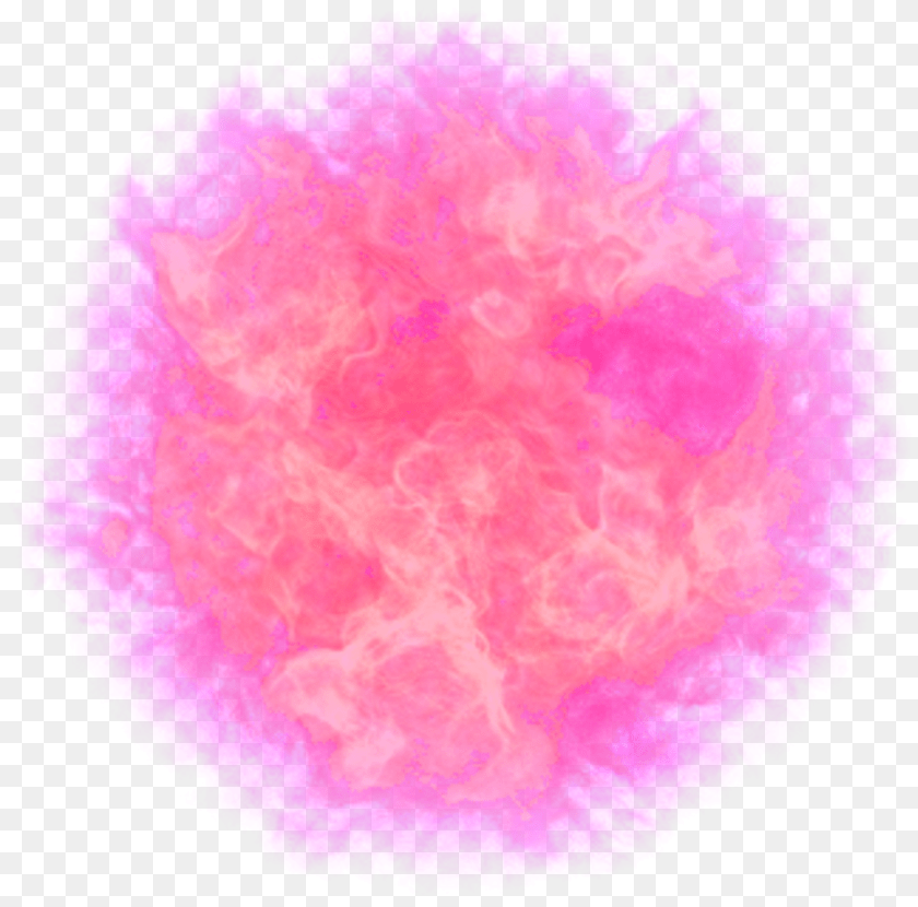 Fireball Fire Pink Red Ball Clouds Circle, Mineral Clipart PNG