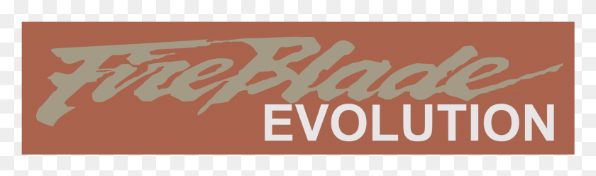 2191x529 Fireblade Evolution Logo Png Caligrafía Transparente, Texto, Alfabeto, Uniforme Militar Hd Png