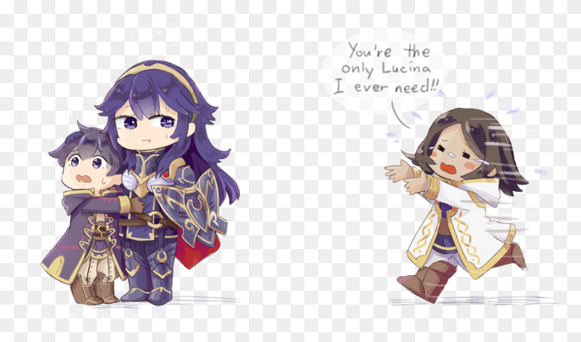 5130x2859 Fireemblemheroes Morgan And Lucina Vs The Roach HD PNG Download
