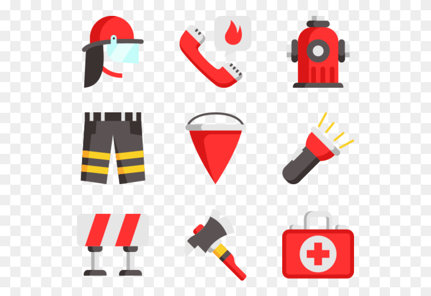 541x517 Firefighter, First Aid, Symbol, Logo HD PNG Download