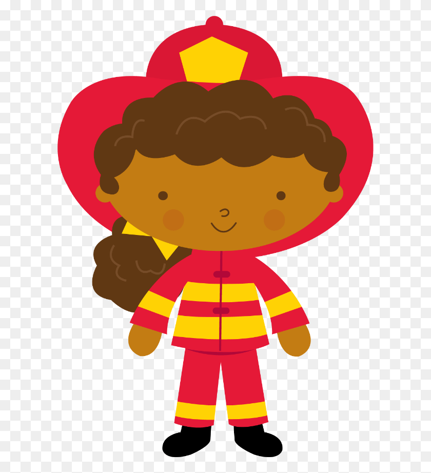 617x862 Firefighter Clipart Bombeiro Negro Desenho, Food, Meal, Dish HD PNG Download