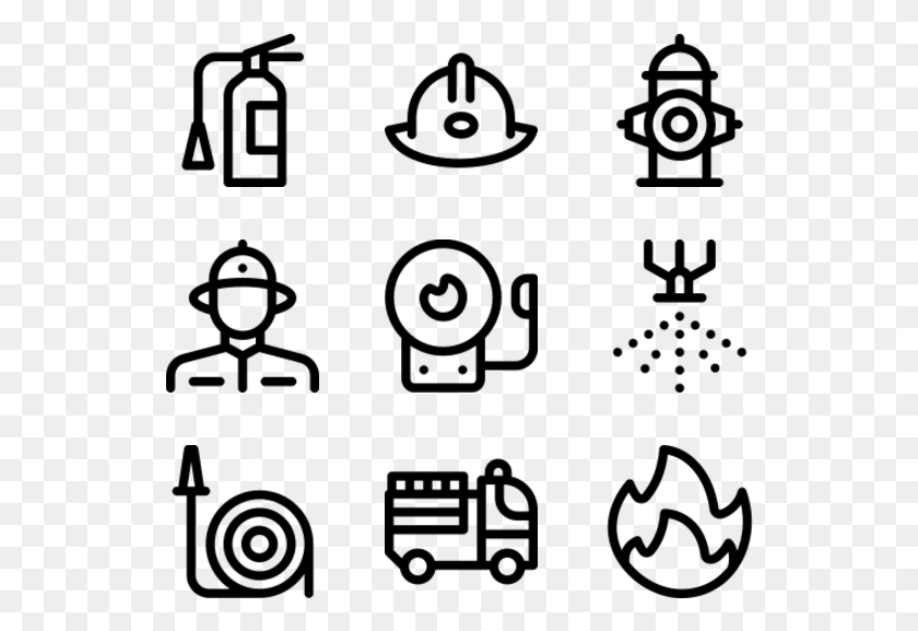 538x517 Firefighter Medical Equipment Icon, Gray, World Of Warcraft HD PNG Download