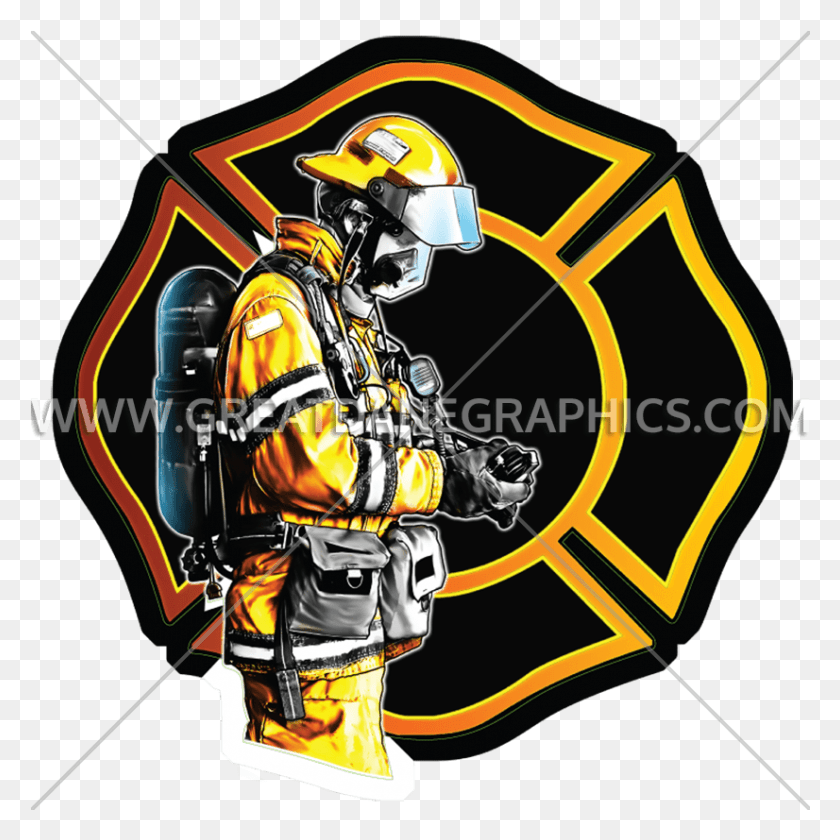 826x826 Firefighter Profile Firefighter, Person, Human, Helmet HD PNG Download