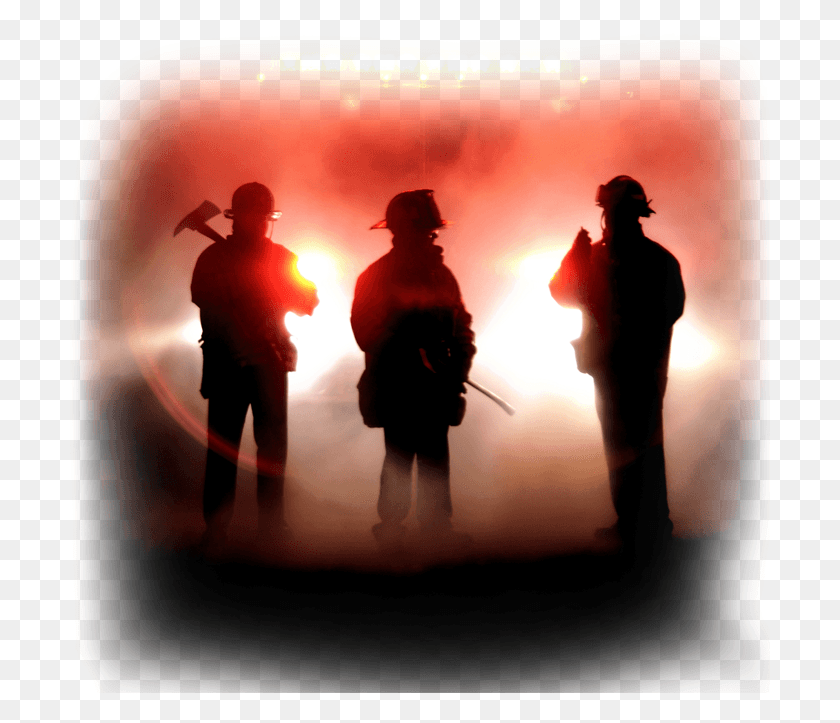700x663 Тренировка Пожарных С Помощью Targetsolutions Силуэт, Человек, Человек, Пожарный Png Скачать