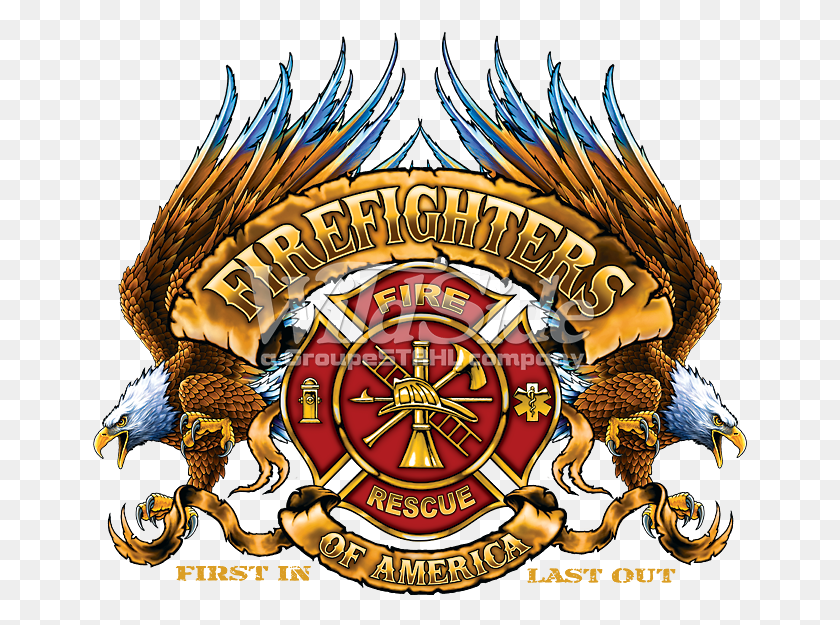 655x565 Firefighters Of America Emblem, Symbol, Logo, Trademark HD PNG Download
