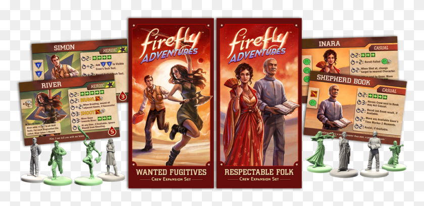 956x428 Firefly Adventures Crew Expansions Настольная Игра Firefly Adventures, Человек, Человек, Плакат Hd Png Скачать
