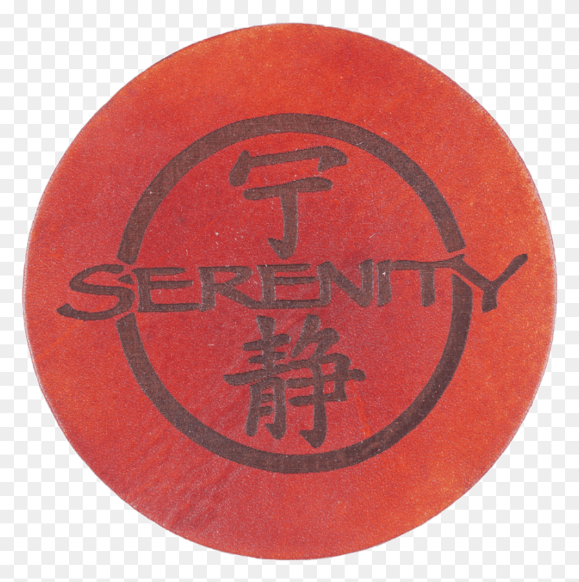 867x873 Firefly Serenity Inspired Coaster Circle, Кожа, Текст, Этикетка Hd Png Скачать