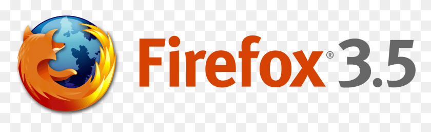 2277x577 Firefox 35 Logo Mozilla Firefox, Text, Word, Alphabet HD PNG Download