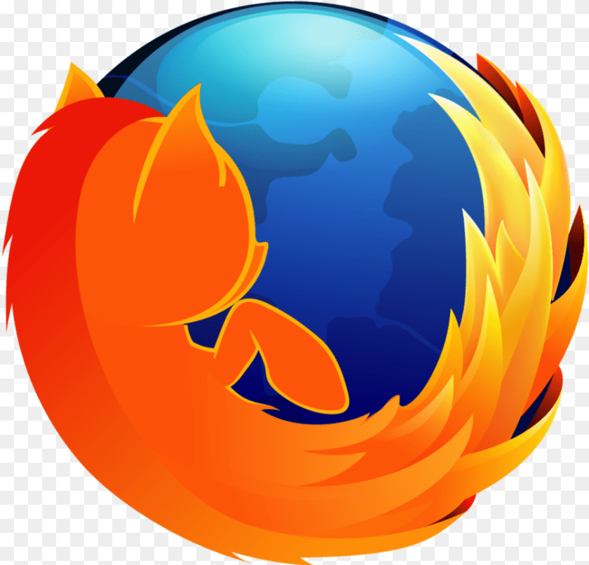 Firefox Icon Earth With Fire Logo, Sphere, Astronomy, Outer Space Clipart PNG