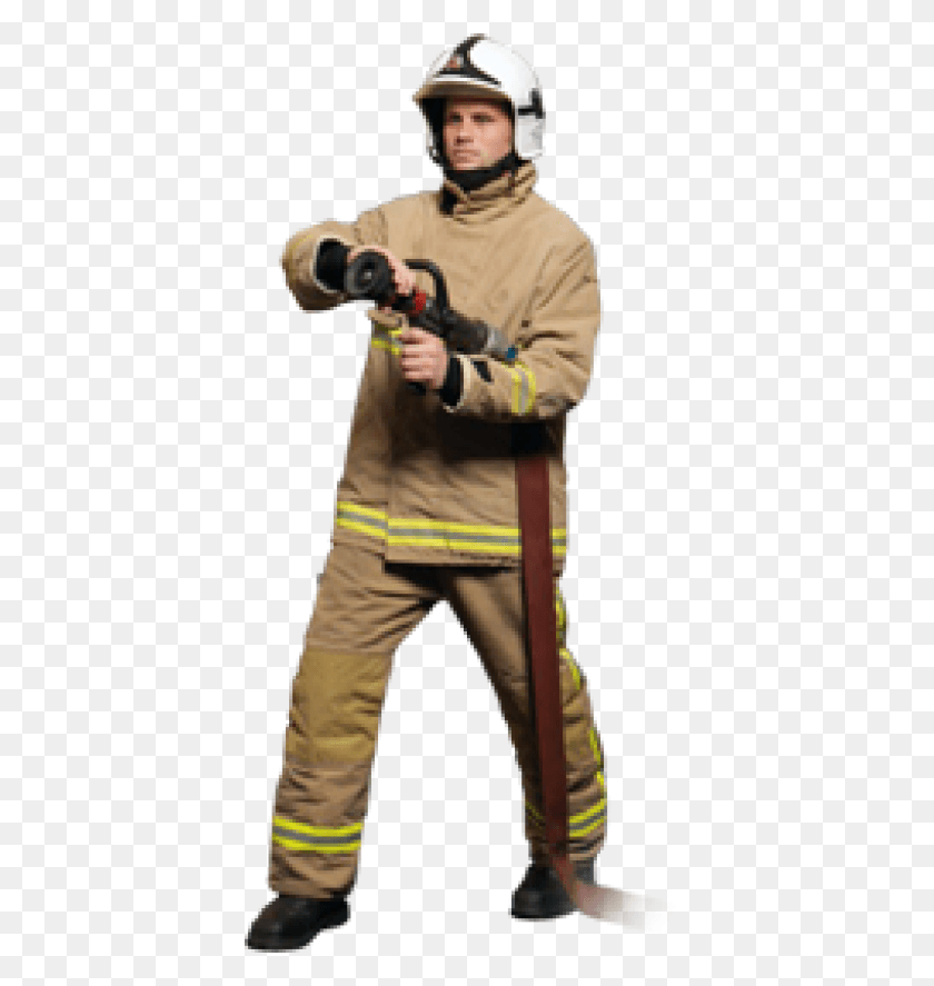 400x827 Fireman Quality Fireman .png, Person, Human, Helmet HD PNG Download