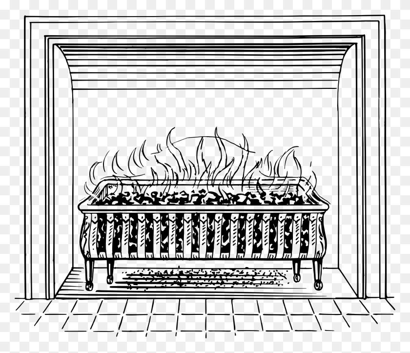 2400x2042 Fireplace, Gray, World Of Warcraft HD PNG Download