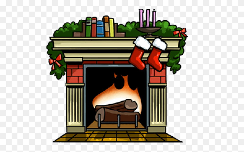 527x465 Fireplace Clipart, Indoors, Hearth HD PNG Download