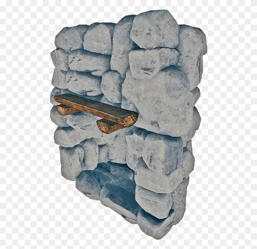 516x751 Камин Каменная Стена, Природа, На Открытом Воздухе, Лед Png Скачать