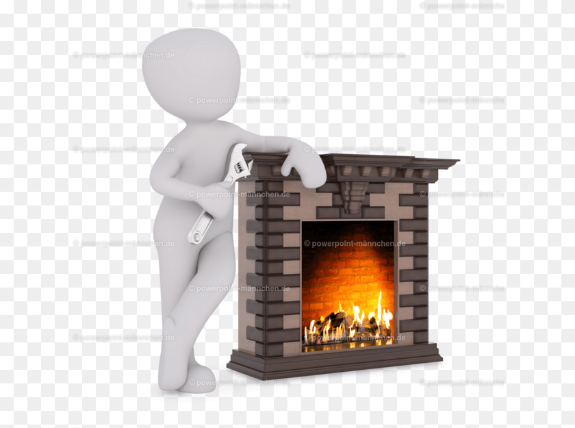 Fireplace With Fire Powerpoint Mnnchen Bilder Fr Fireplace, Hearth, Indoors, Baby, Person Sticker PNG