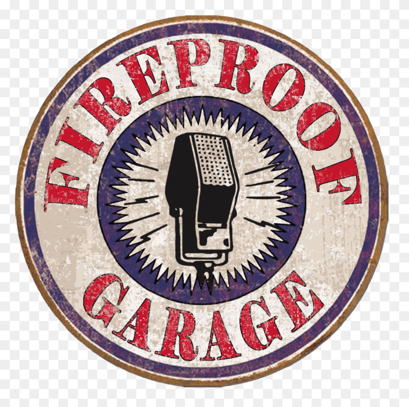 952x949 Fireproof Garage Logo V2 2, Symbol, Trademark, Badge HD PNG Download