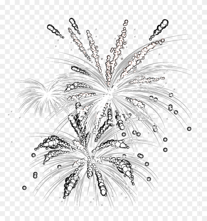1057x1139 Fireworks Computer File, Nature, Outdoors, Night HD PNG Download