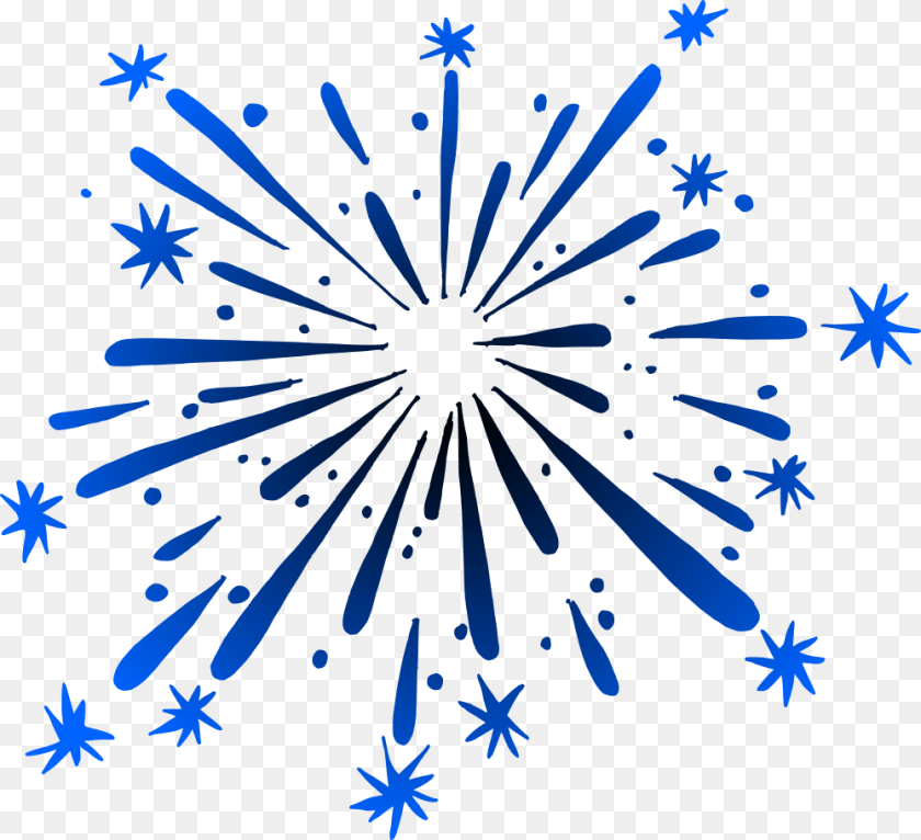 1000x912 Fireworks Drawing Vector 5 Transparent Fireworks Svg, Nature, Outdoors, Plant, Snow Sticker PNG