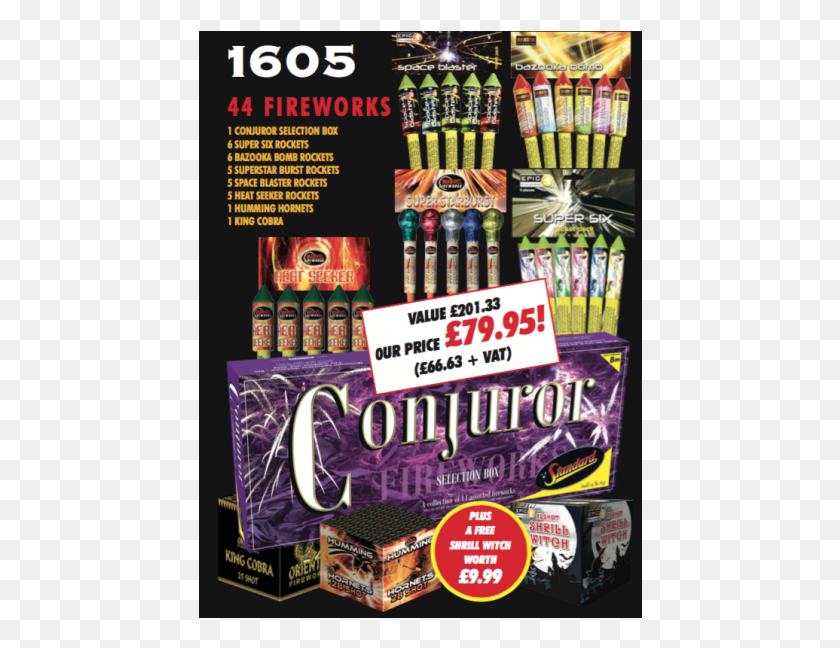 444x588 Fireworks Rocket King Cobra, Poster, Advertisement, Flyer HD PNG Download